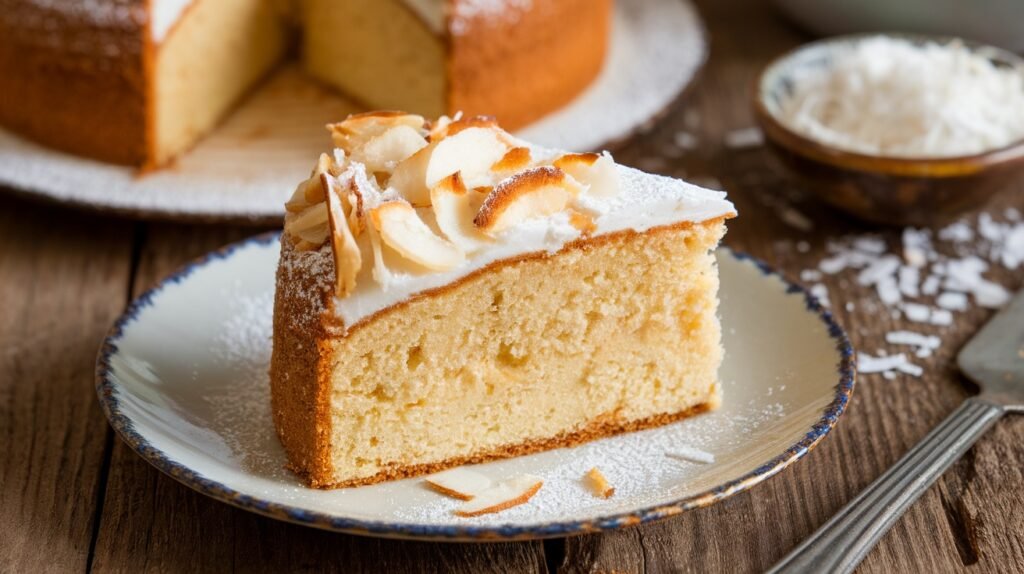 Coconut Almond Cake
