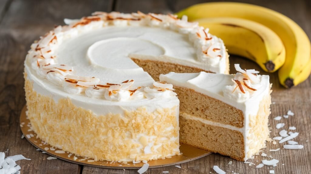 Coconut Banana Cake