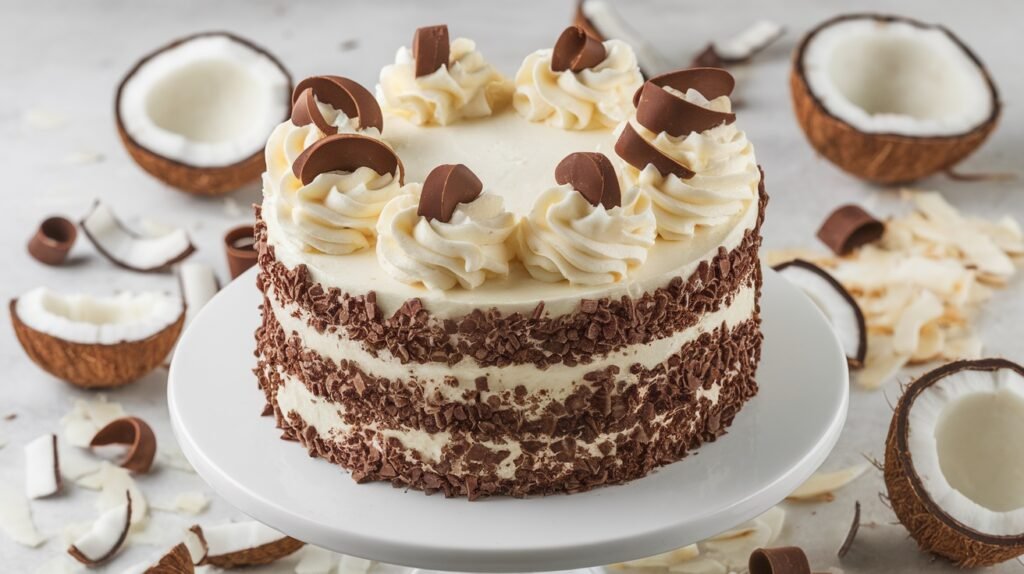 Coconut Chocolate Chip Cake
