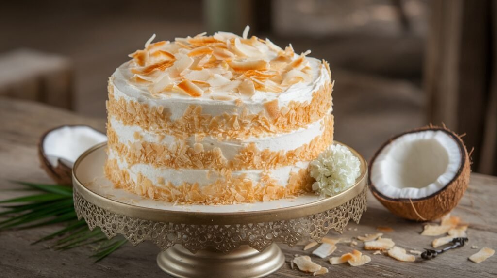 Coconut Cream Cake