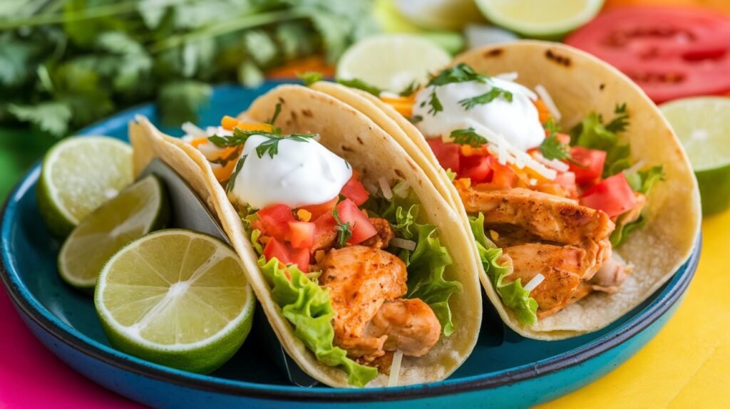 Zesty Herb Butter Chicken Tacos