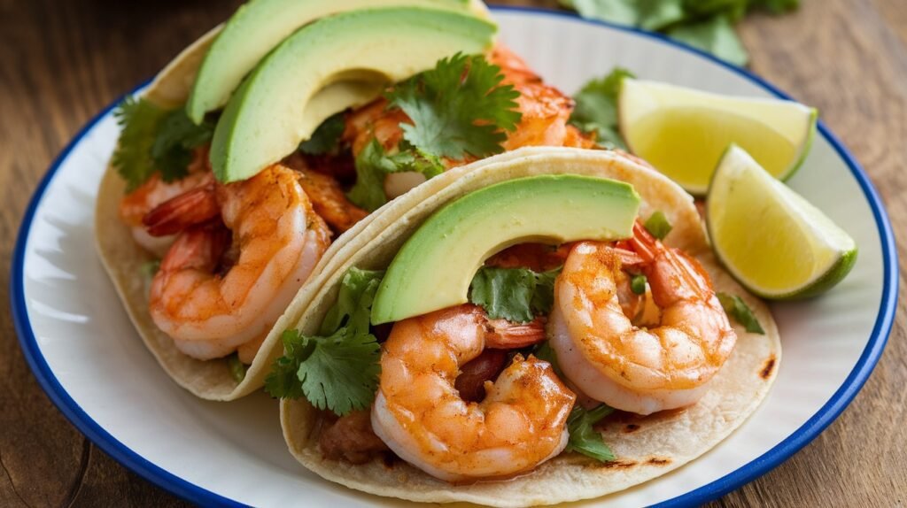 Honey Garlic Shrimp Tacos