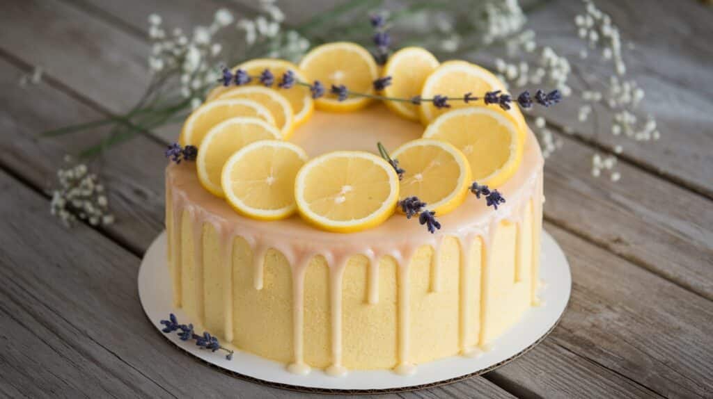 Lemon Lavender Cake