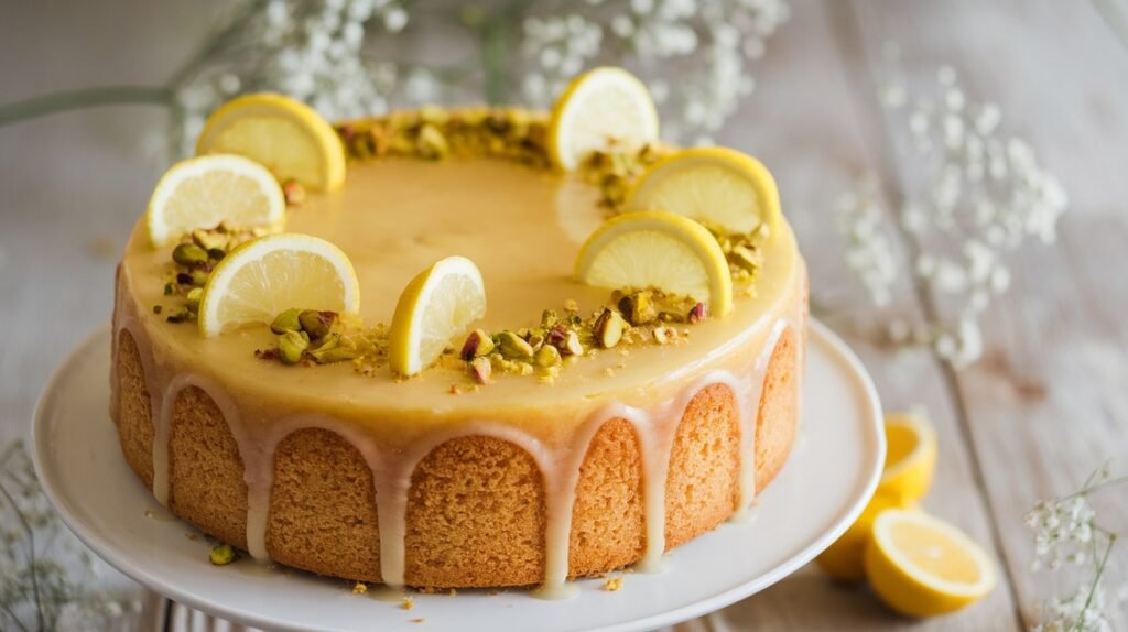 Lemon Pistachio Cake