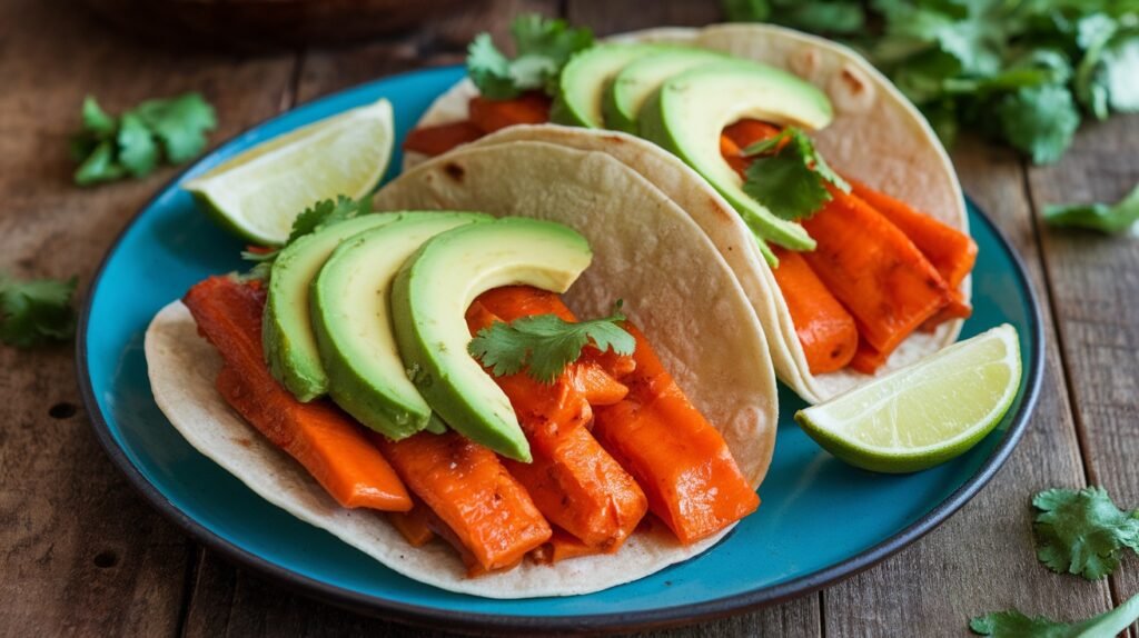 Maple Glazed Carrot Tacos