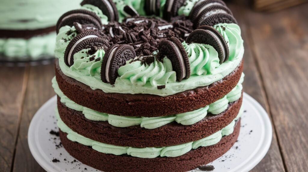 Mint Oreo Cake
