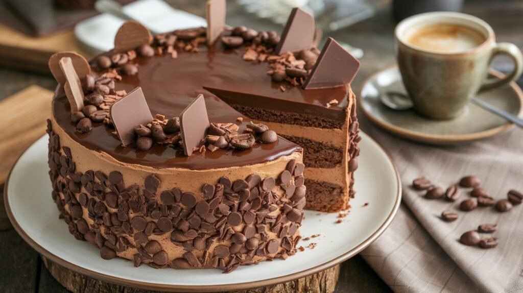 Mocha Chip Cake