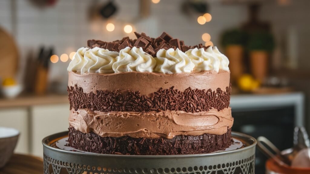 Mocha Ice Cream Cake