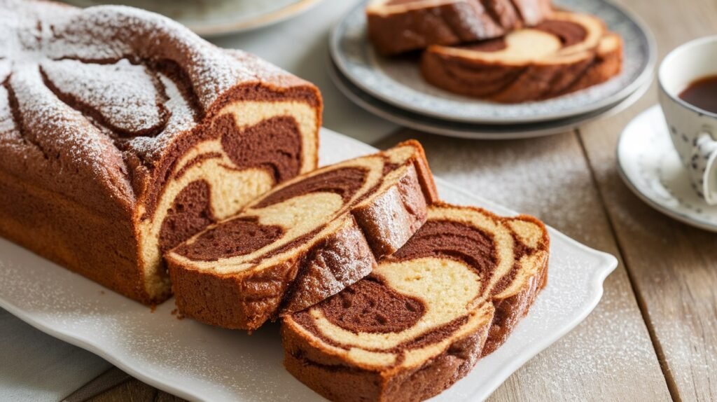 Nutella Swirl Pound Cake