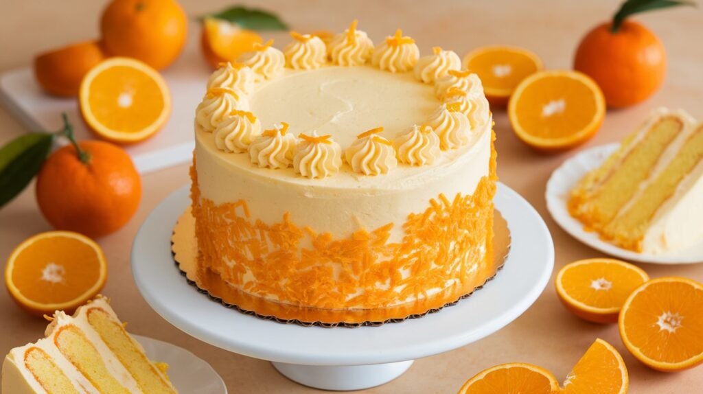 Orange Creamsicle Cake