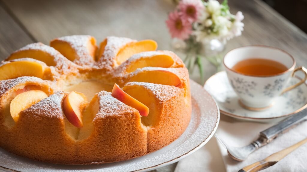 Peach Yogurt Cake
