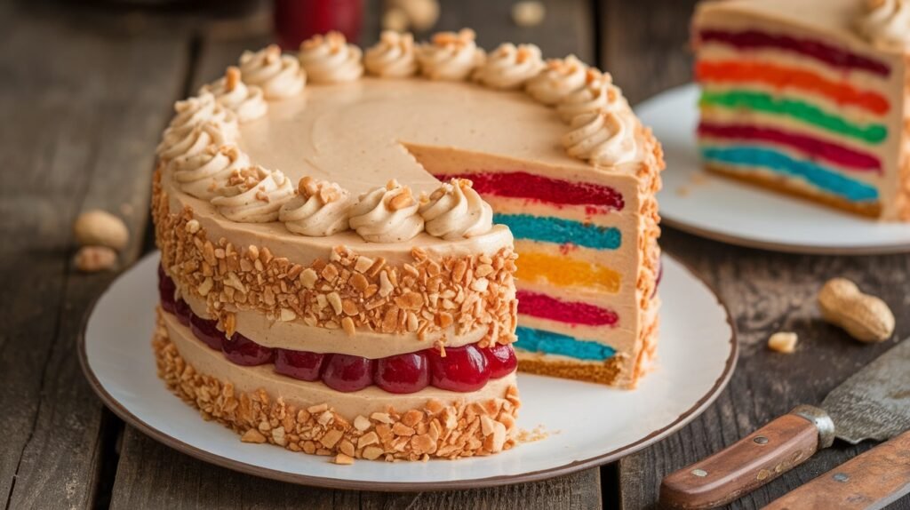 Peanut Butter & Jelly Cake
