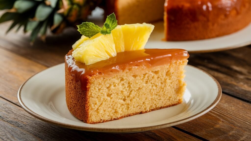 Pineapple Rum Cake