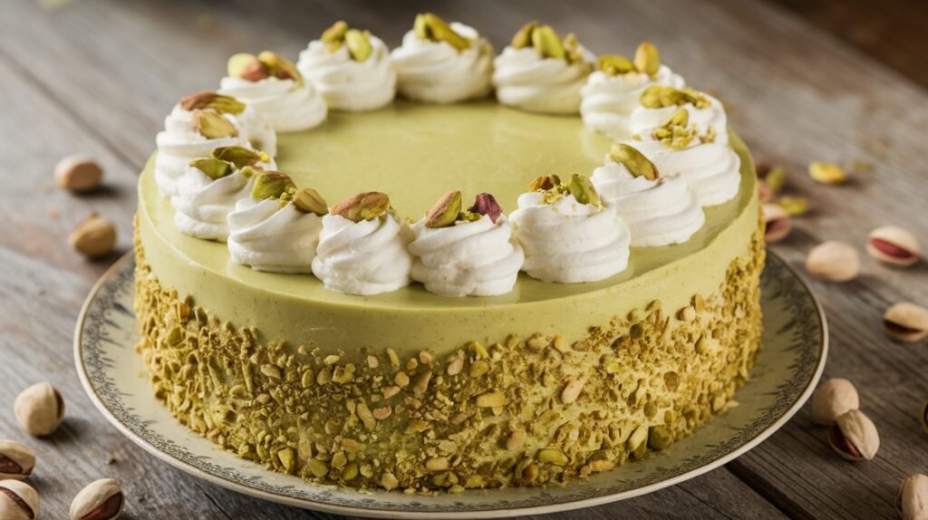 Pistachio Pudding Cake