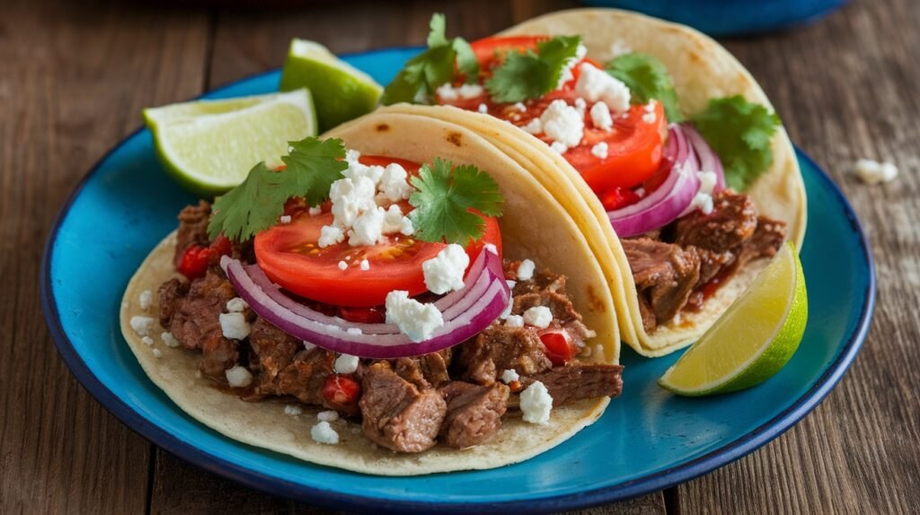 Pomegranate Honey Lamb Tacos