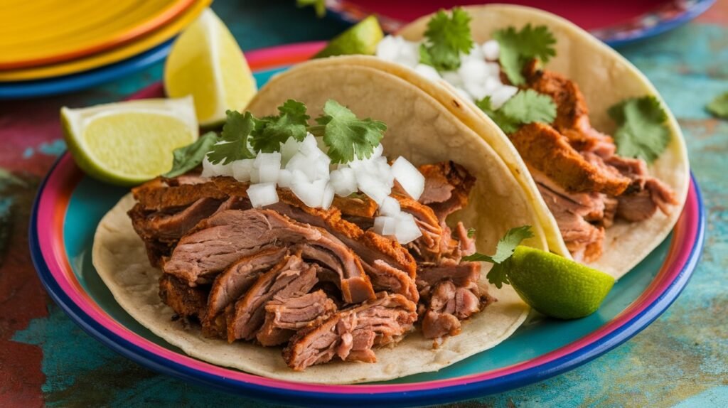 Cinnamon Spiced Pork Tacos
