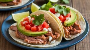Tangy Cilantro Lime Pork Tacos
