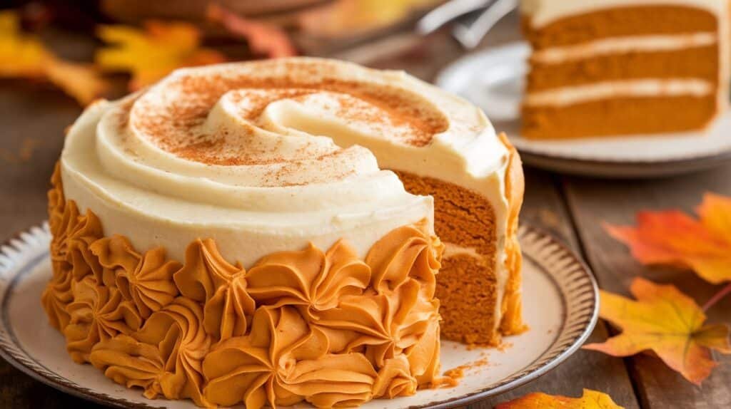 Creamy Pumpkin Cake