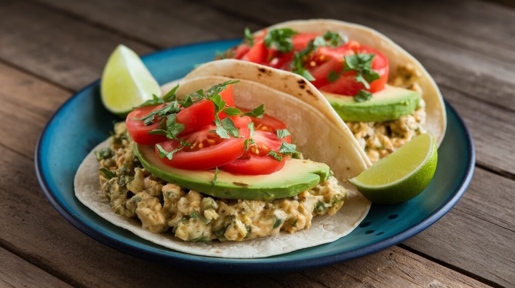 Roasted Garlic and Herb Tacos