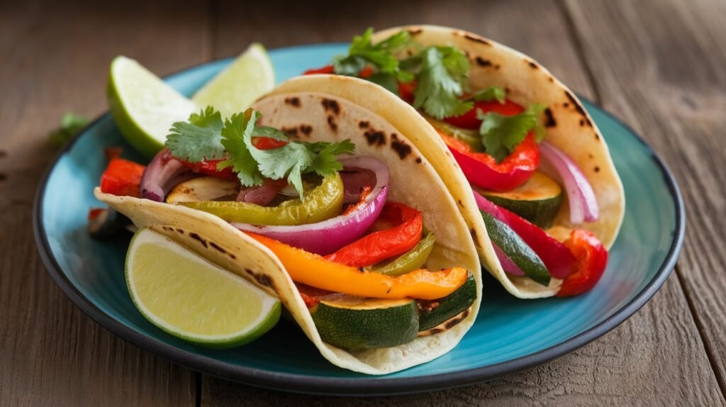 Roasted Veggie Chipotle Tacos