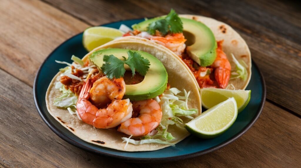 Sweet and Savory Shrimp Tacos