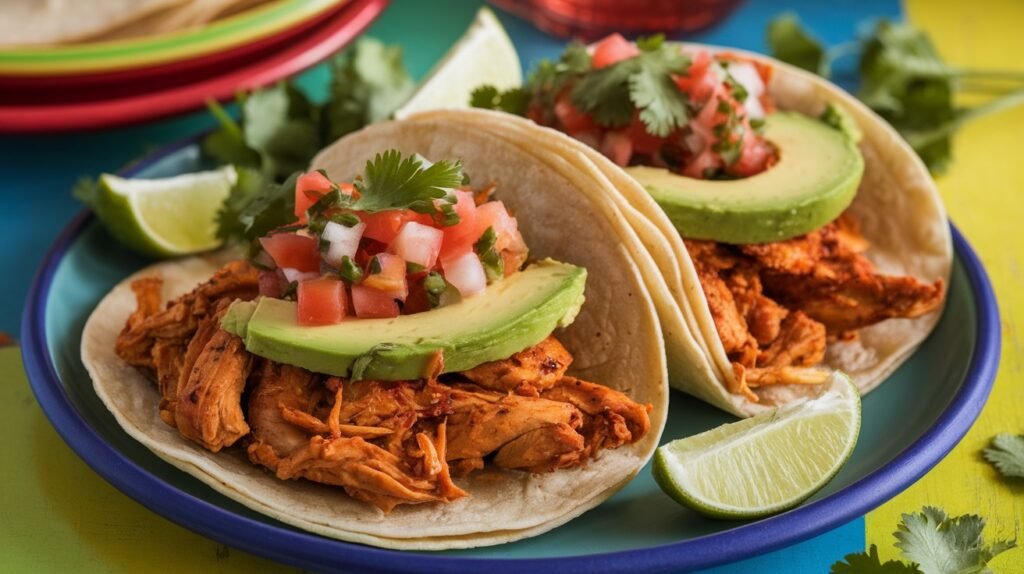 Smoked Paprika Chicken and Salsa Tacos