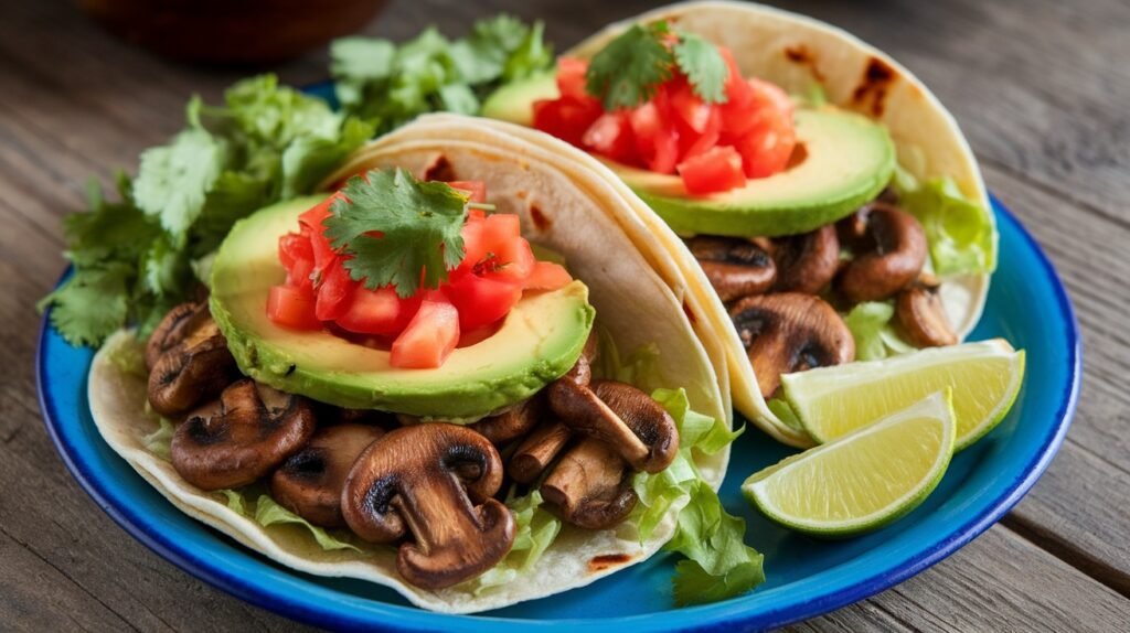 Smoky BBQ Mushroom Tacos