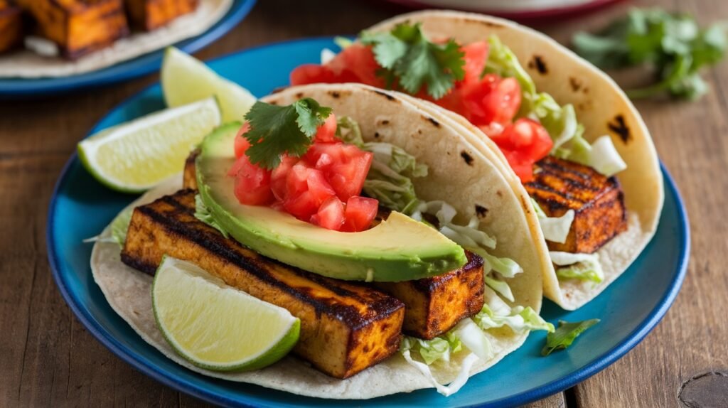 Smoky BBQ Tofu Tacos