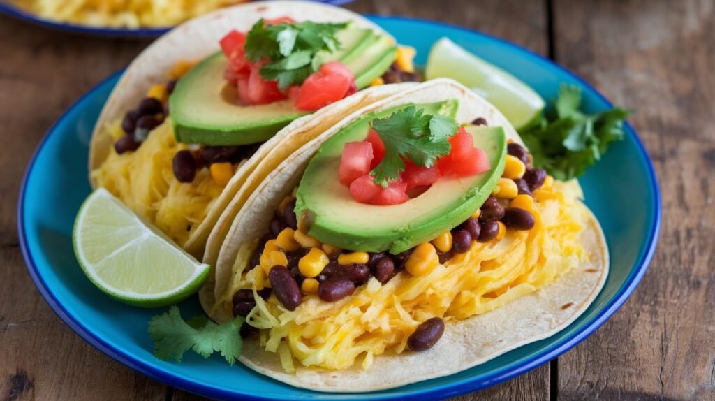Tex-Mex Spaghetti Squash Tacos