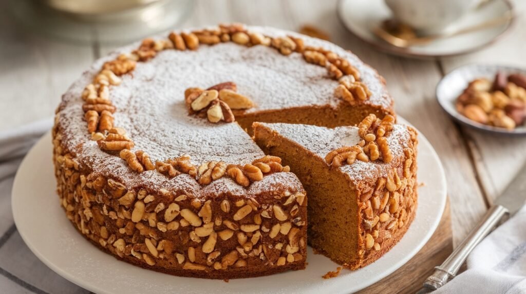Spiced Nut Cake