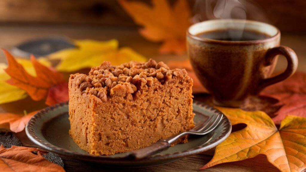 Spiced Pumpkin Coffee Cake