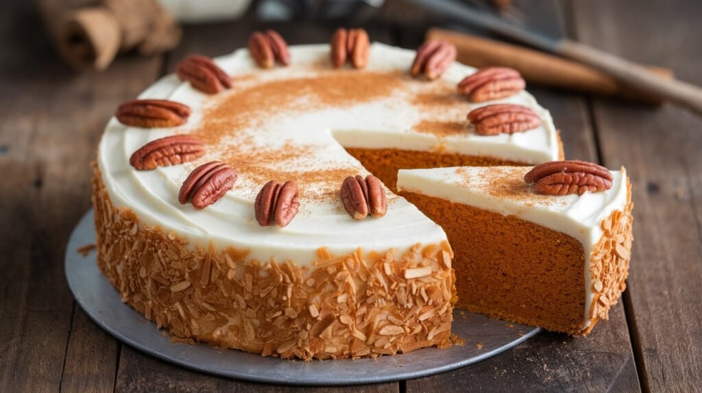 Spiced Sweet Potato Cake