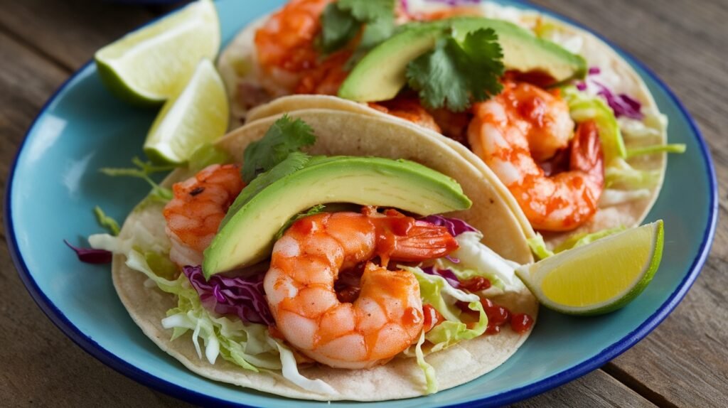 Sweet Chili Shrimp Tacos