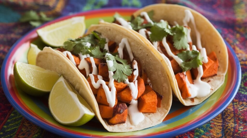 Sweet Potato Coconut Tacos
