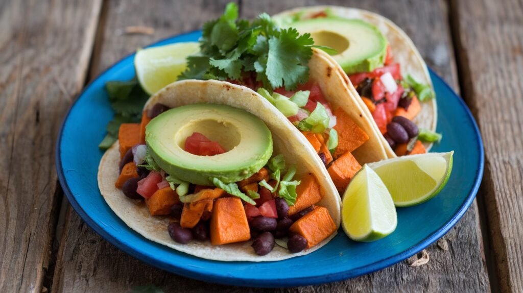 Sweet Potato Black Bean Tacos