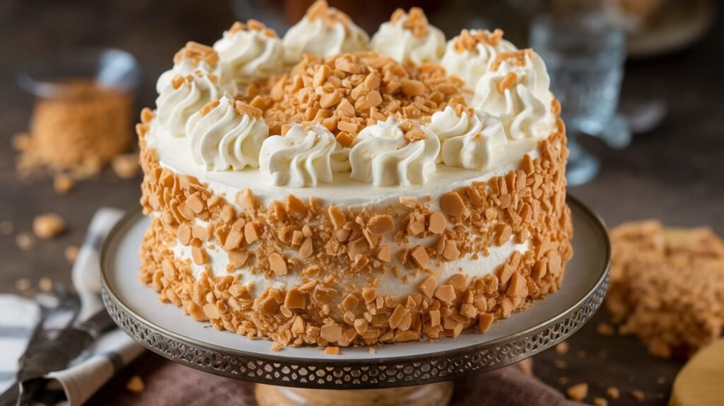 Toffee Crunch Cake