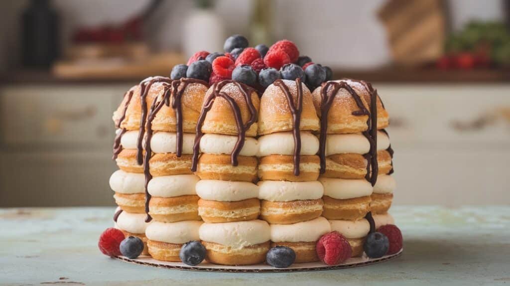 Vanilla Cream Puff Cake
