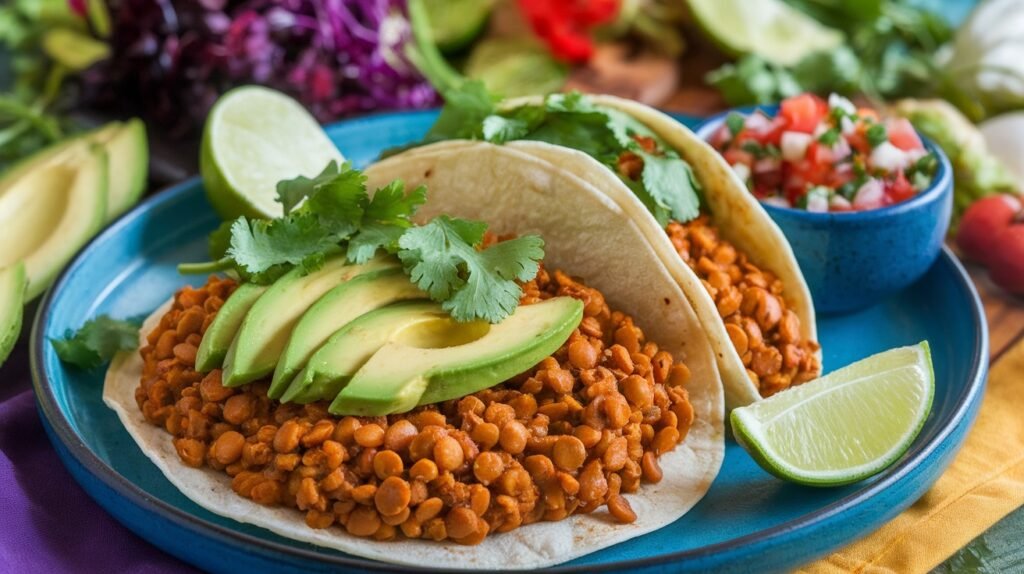 Curry Lentil Tacos