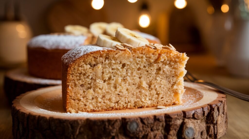Banana Oat Cake