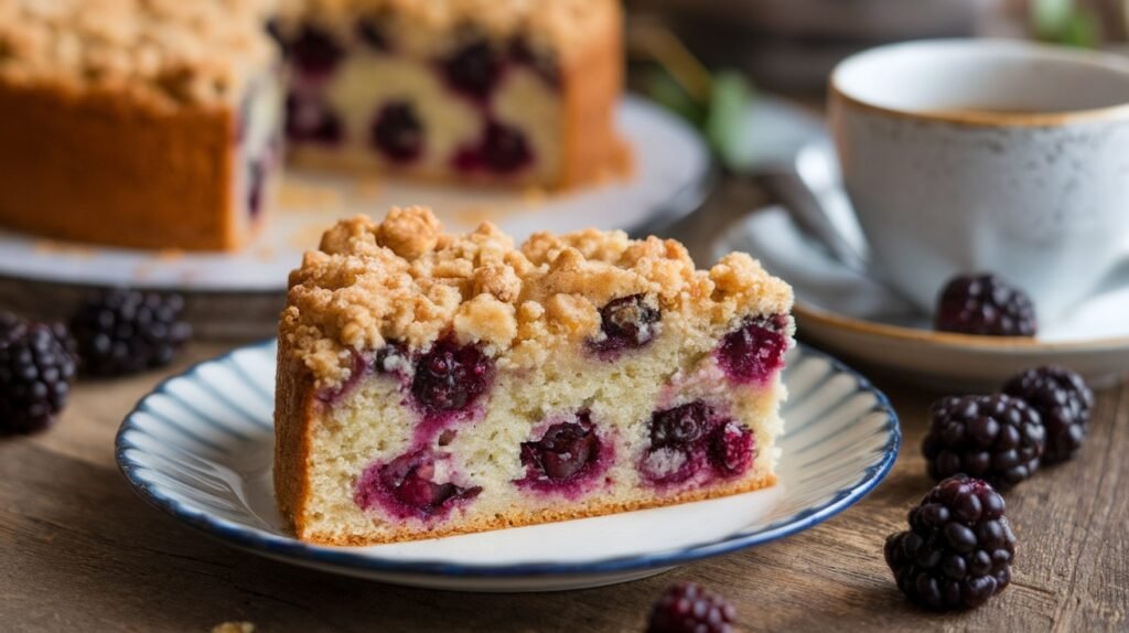 Blackberry Crumb Cake