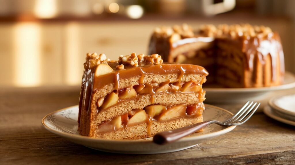 Caramel Apple Cake
