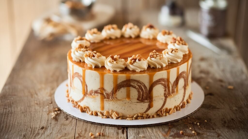 Caramel Swirl Cake