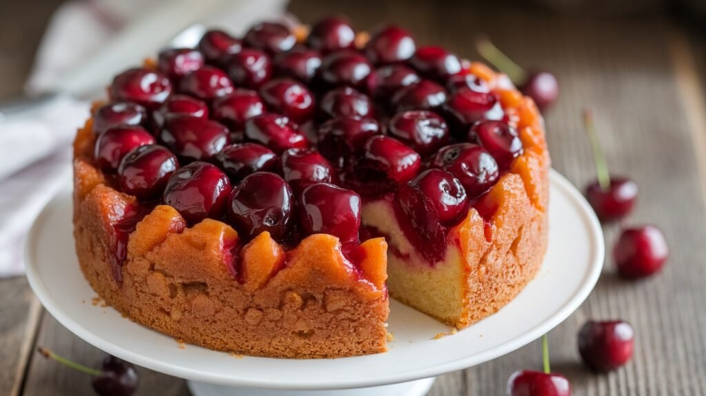 Cherry Upside-Down Cake
