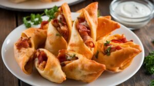 Chicken Bacon Ranch Pizza Twists