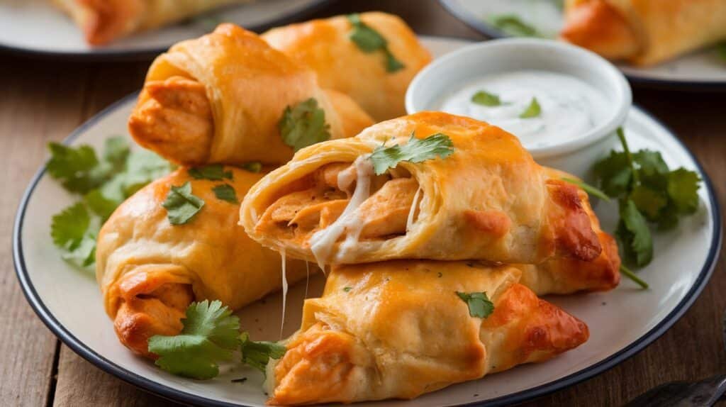 Chicken Tikka Crescent Pockets