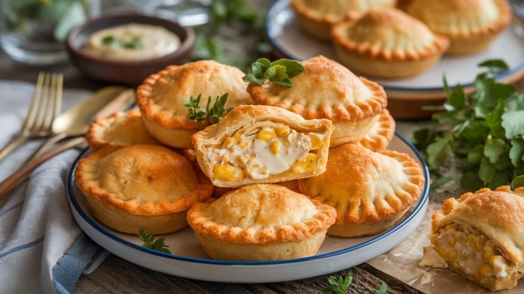 Chicken and Sweet Corn Mini Pies