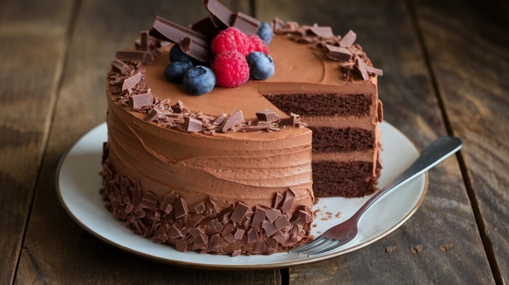 Simple Fudge Cake