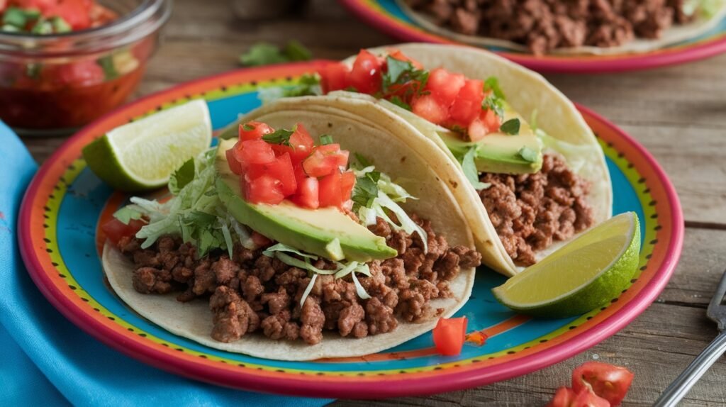 Cumin Spiced Beef Tacos