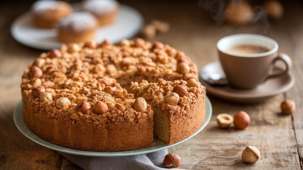 Hazelnut Coffee Cake