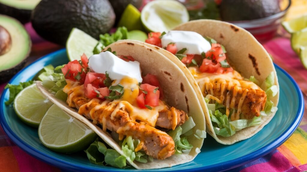 Honey Mustard Chicken Tacos